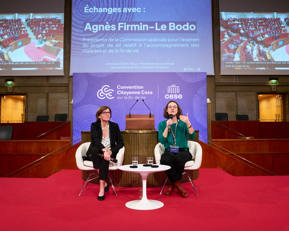 Agnès Firmin Le Bodo Convention citoyenne fin de vie session finale